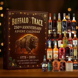 TikTokShopBlackFriday Christmas Gift Adult Advent Calendar Buffalo's Trace 250th Anniversary 2025 Advent Calendar -- custom