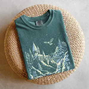 Magical Book Shirt, Bookish Comfort Colors T-Shirt, Wizarding World Shirt, Magical School Shirt, Fantasy Lover Gift, Universal Studios Shirt