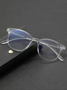 Square Frame Blue Light Blocking Eyeglasses, Fashion Glasses for Women and Men, Stylish Computer Glasses for Work and Daily Wear, Great for Students' Daily Use, Trendy Frames