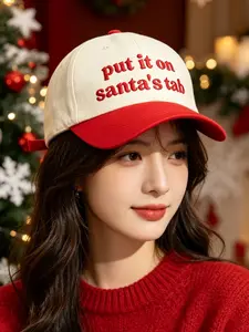 Santa Claus trucker hat, Christmas party hat, unisex style