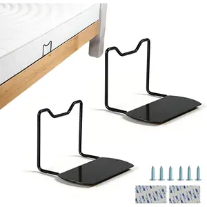 Mattress Stoppers to  Sliding Heavy Duty, Mattress Slide Stopper, Applicable to Fasteners Suitable for  Soft Mattresses, 2-Pack 4 Inches