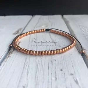 Caladesi Copper Beads Bracelet Anklet