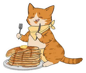 Dapper Dan Pancake Sticker