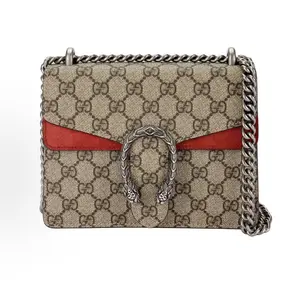 Pre-owned GUCCI Dionysus Small Chain Bag in Red Wine 20*4*16cm th260401033