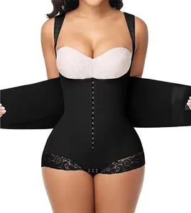 SHAPSHE Women's Colombian Faja Moldeadora Shapewear Bodysuit with Butt Lifter