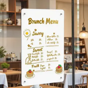 High-Quality Magnetic Bulletin Board, Iron Wall Decor with Inspirational Quotes, Durable Erasable Surface, Reusable for Office & Home Use, Magnetic White Board