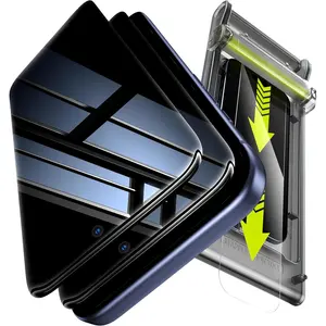 for iPhone 17 Pro Max Privacy Screen Protector - 3D Full Coverage, 25 °   Anti Spy & Auto Installation Full Edge Coverage Case Friendly Fit Tempered Glass Screen Protector 17 ProMax