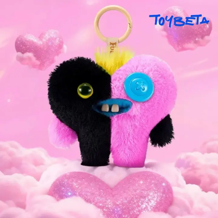 FUGGLER Baby Pinkles Series Plush Blind Box Set, 6regular+1secret Plush Material Collectible Figurine