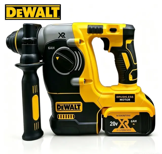 DEWALT M18 20V Cordless Rotary Hammer, Model 273, Heavy-Duty Drilling Tool for Concrete, Masonry high torque battery power hardware accessory