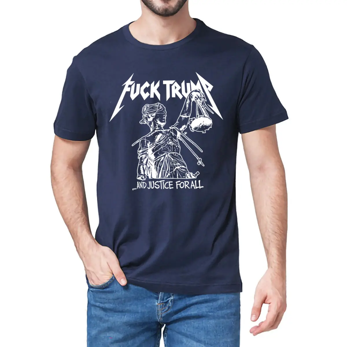 Vintage Rock Graphic Tee Shirt, Justice For All Shirt, Trending Gift Shirt