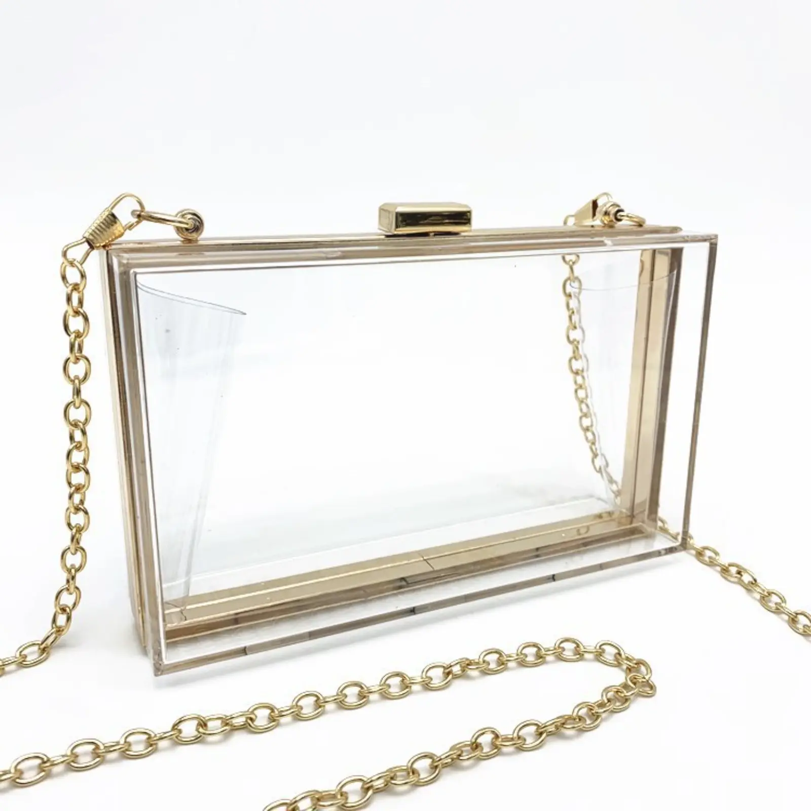 2026 Summer Hot Selling Acrylic Square Bag for Women, Candy Color Clear Box Clutch, Detachable Chain Evening Crossbody Bag, Lightweight Trendy Design Perfect for Parties, Weddings, Beach Trips & Daily Casual Outfits