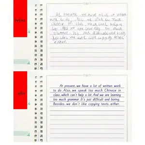 3D Italic English Calligraphy Practice Notebook, Reusable Writing Book with Alphabet and Words, Includes 1 Pen and 5 Refills, Ideal for Office Use, Reusable Handwriting Workbooks