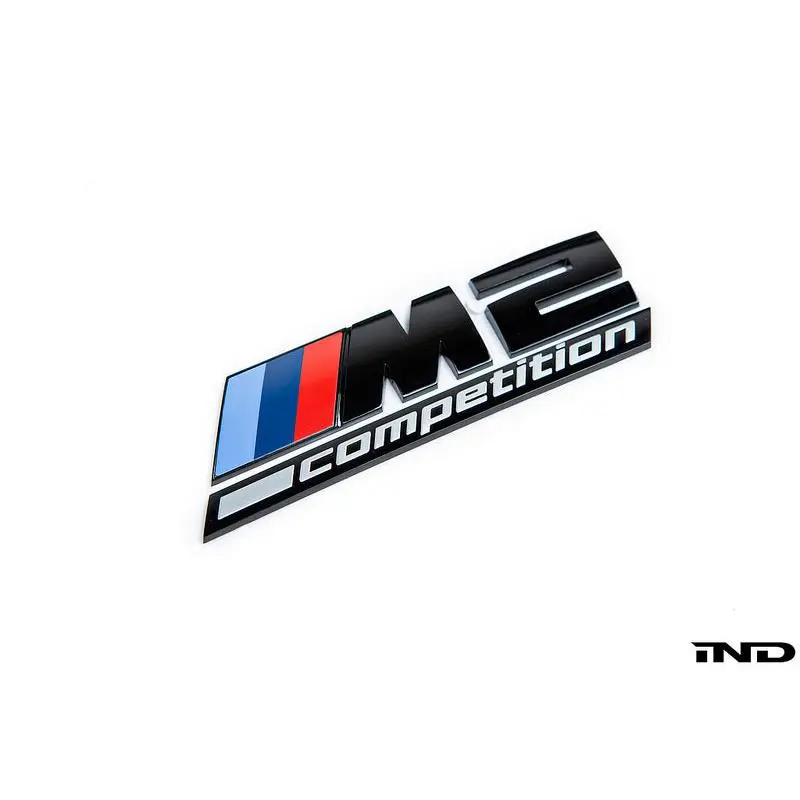 BMW F87 M2 Competition Trunk Emblem - Gloss Black
