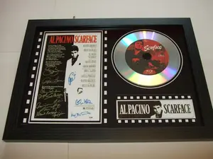 Scarface signed poster Unframed.