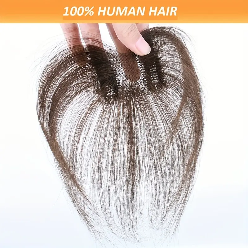 New Wholesale Arrivals Full Hand-Knitted Hairpiece, Real Human Topper for Women - Seamless Volume Boosting Piece with Fluffy White Coverage and Invisible Lightweight Design, Topper for Women, Hair Toppers for Women, Hair Extensions for Women, Clip In Hair