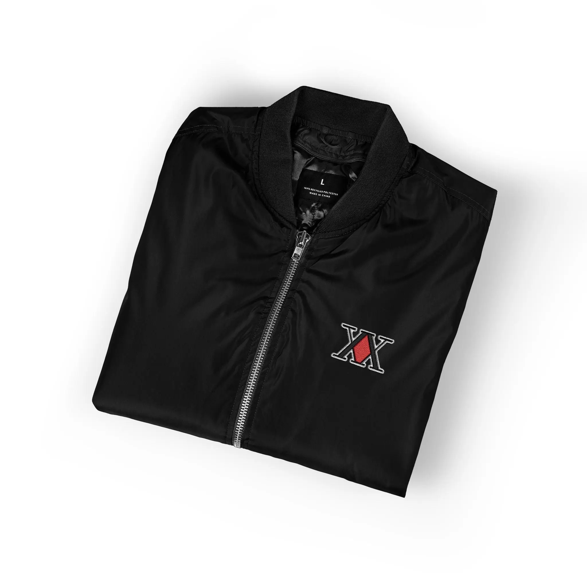 Embroidered Bomber Anime HxH Hunter Jacket