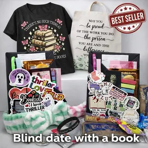 2 Book Deluxe Blind Date with a Book Box | Romance, Spicy & Dark Romance Mystery Box