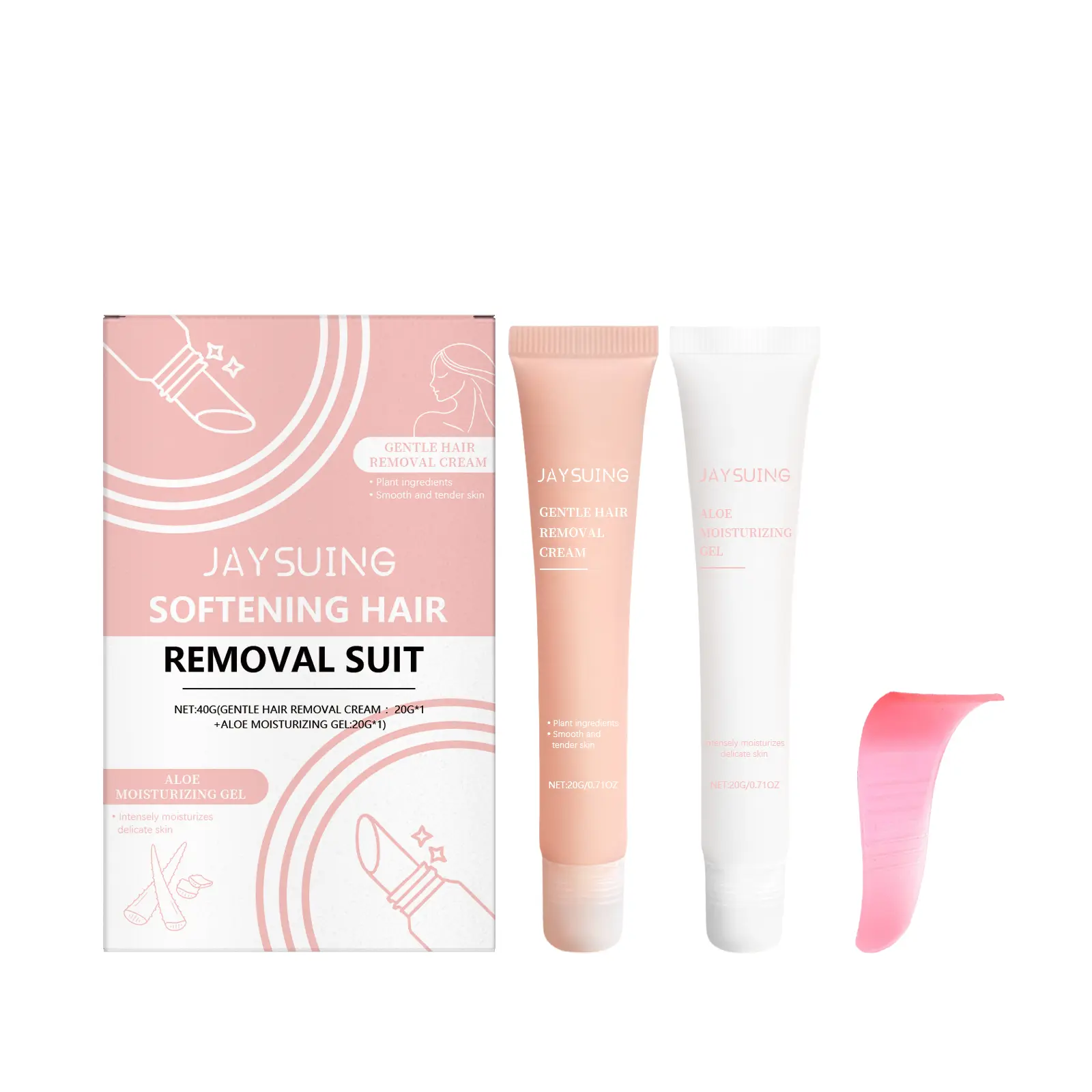 Lip Hair Removal Kit Facial Cleansing Brush Hair Removal Cream Lip Hair Removal Gentle Facial Cleansing