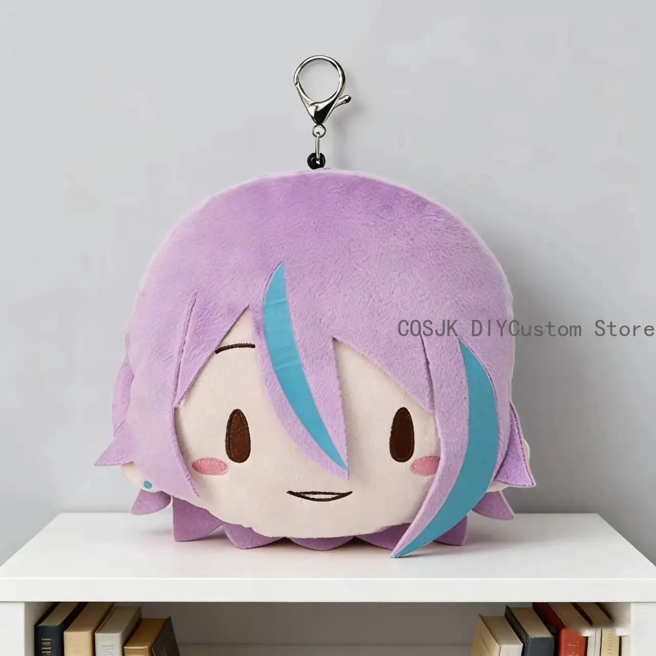 10cm Anime Project Sekai Kamishiro Rui Tenma Tsukasa Mini Round Dango Plush Keychain Pendant Plushie Bag Accessories Xmas Gift