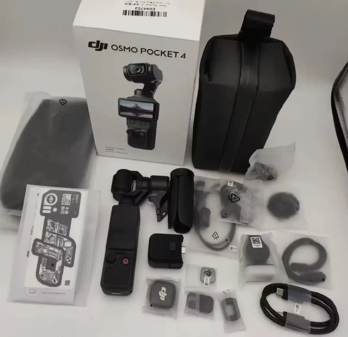 DJI Osmo Pocket 4 Creator Combo 4K 240fps Gimbal Action Camera Genuine