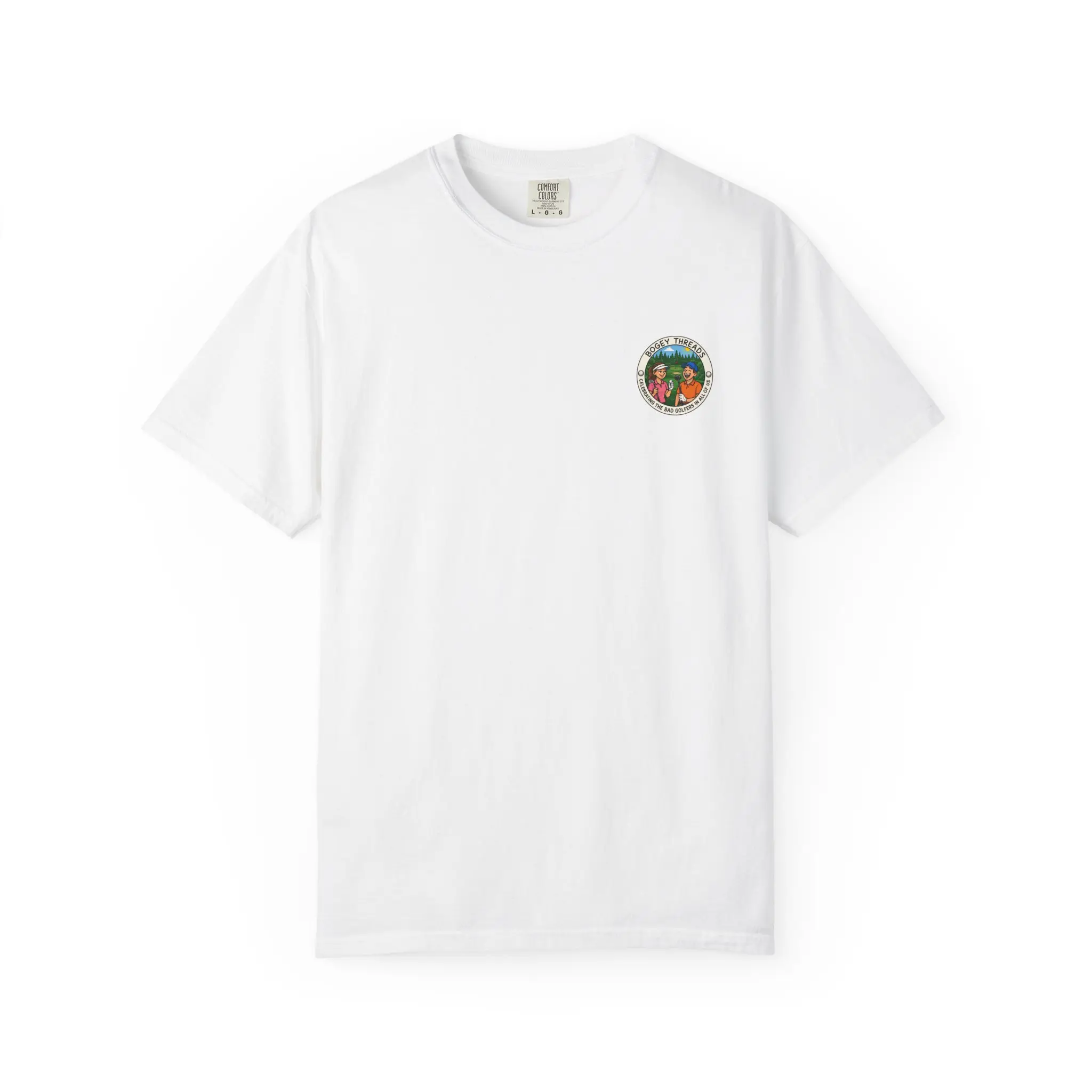 Bogey Threads golf logo T-Shirt  Celebrating the Bad Golfer in All of Us