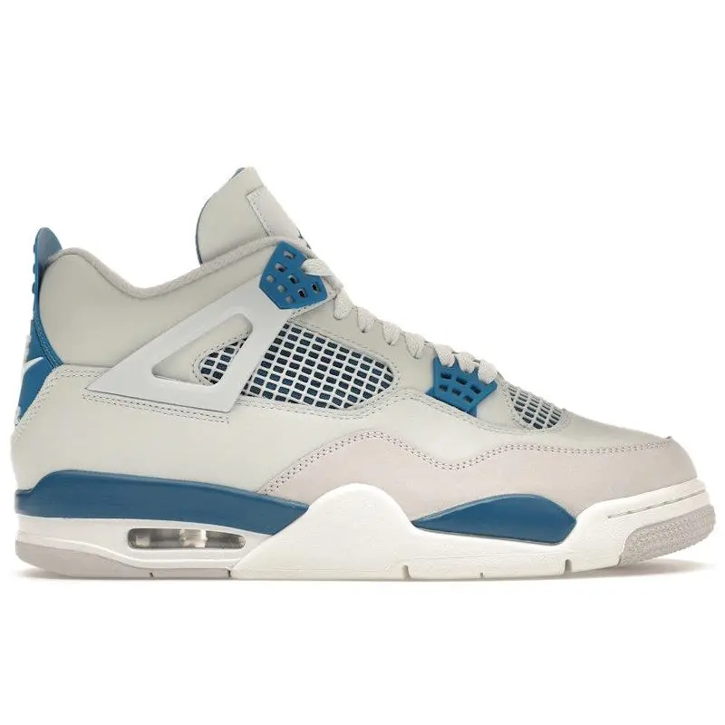Jordan Men's 4 Retro Military Blue (2024) Basketball Shoes, from StockX Jordan Men's 4 Retro Military Blue (2024) Basketball Shoes, from StockX