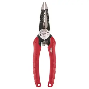 7.75 in. Combination Electricians 6-in-1 Wire Stripper/Cutter Pliers Tool Kit Set Diy Tools
