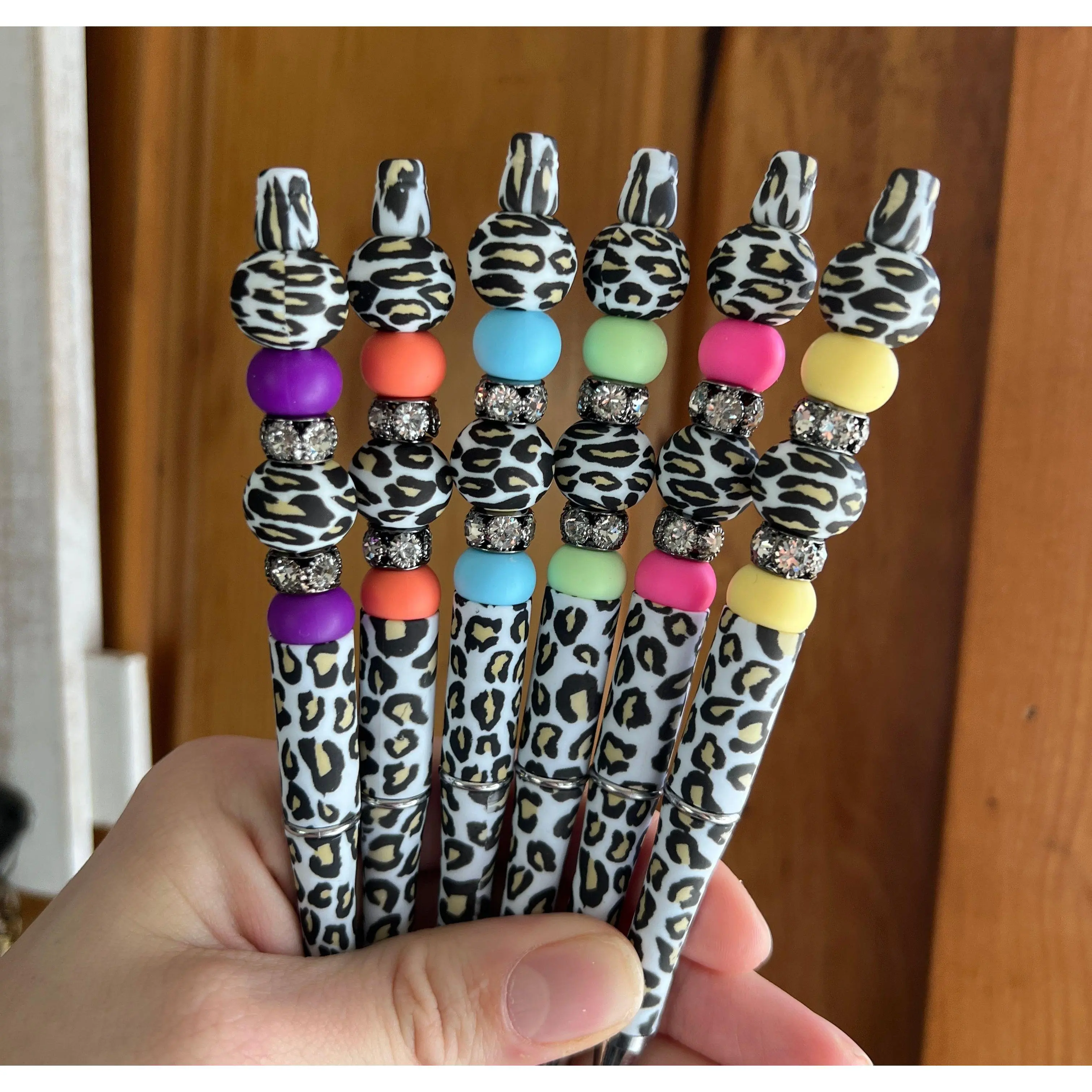 White Cheetah Pens