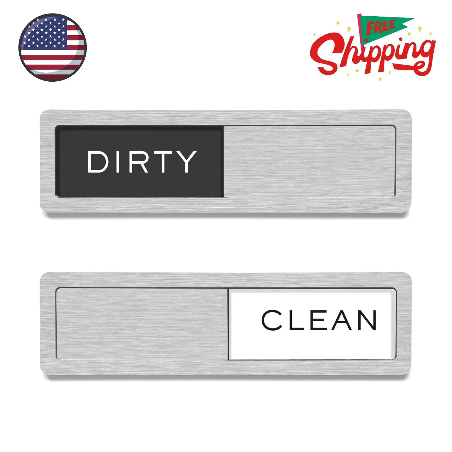 Clean Dirty Magnet for Dishwasher, Dishwasher Clean Dirty Sign