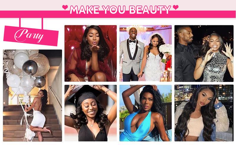 [-Blend Hair-]28inch YAWAWE Hair Chocolate Brown Blend Human Hair Lace Front Wigs Pre Plucked 13x6 Straight High Density Colored #4 Light Brown with Drawstring Effortless Install Ear to Ear Bone Straight 13x6 Lace Front Wig with Baby Hair