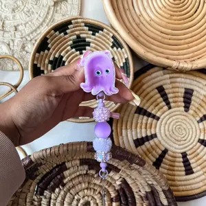 Beaded Badge Reels, Office Identification Badge Supplies for Computers & Office Equipment Stationery