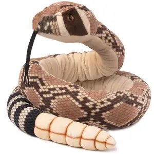 Rambo The Rattlesnake | 55 Inch Stuffed Animal Plush | by TigerHart Toys