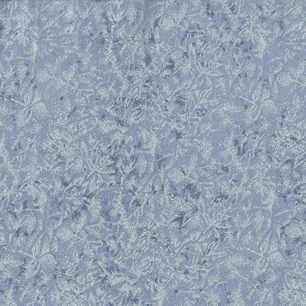 Fabric Michael Miller Fog Pearlized Metallic Fairy Frost by the Quarter Yard CM0376-FOGX