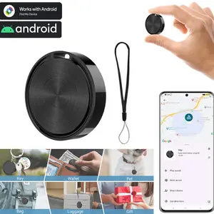 Smart BT-compatible Tracker Device for Android Phones, Google GPS Locator for Keys Luggage Pets, Precise Tracking Anti-Loss Finder, Lightweight Build, Travel Gadgets