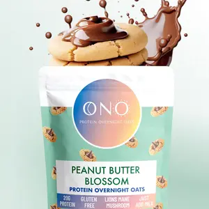 ONO Protein Overnight Oats Peanut Butter Chocolate Bundle - Includes 20g Protein, Gluten Free, Low Sugar, Just add milk