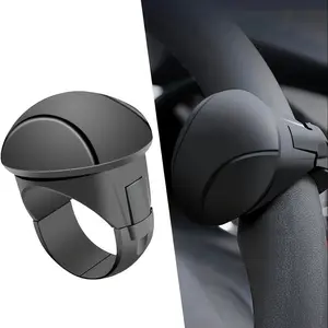 Silicone Steering Wheel Knob, 360° Smooth Rotation, Ergonomic Design, Anti-Slip Grip, Compatible with Most Cars, Car Accessories, Car Interior Decoration