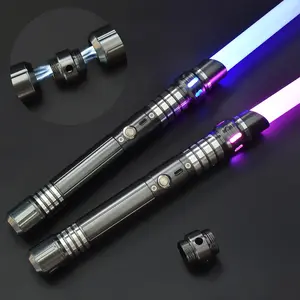 Light Up Saber, Light Up LED Saber, 15 Colors, Rechargeable, for Kids Adults Cosplay Party Gaming, Lightsaber, Toys