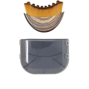 Portable Lymphatic Contouring Facial Brush Multifunctional Chin Lymphatic Drainage Tool for Face Shaping Ergonomic Design Massager