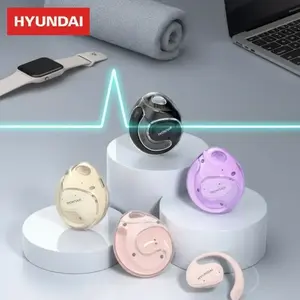 HYUNDAI HY-X15Ultra Open-Ear Wireless Chargeable Headphones, Open Ear Earbuds, HiFi Stereo Sound Earphones, Lightweight Headset for Gaming, Sports, Office, Running