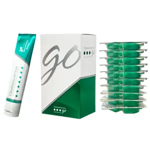 Opalescence Teeth Whitening Bundle – 15% Hydrogen Peroxide Opalescence Go Trays (10 Treatments) & Sensitive Whitening Toothpaste 4.7 oz – Cool Mint