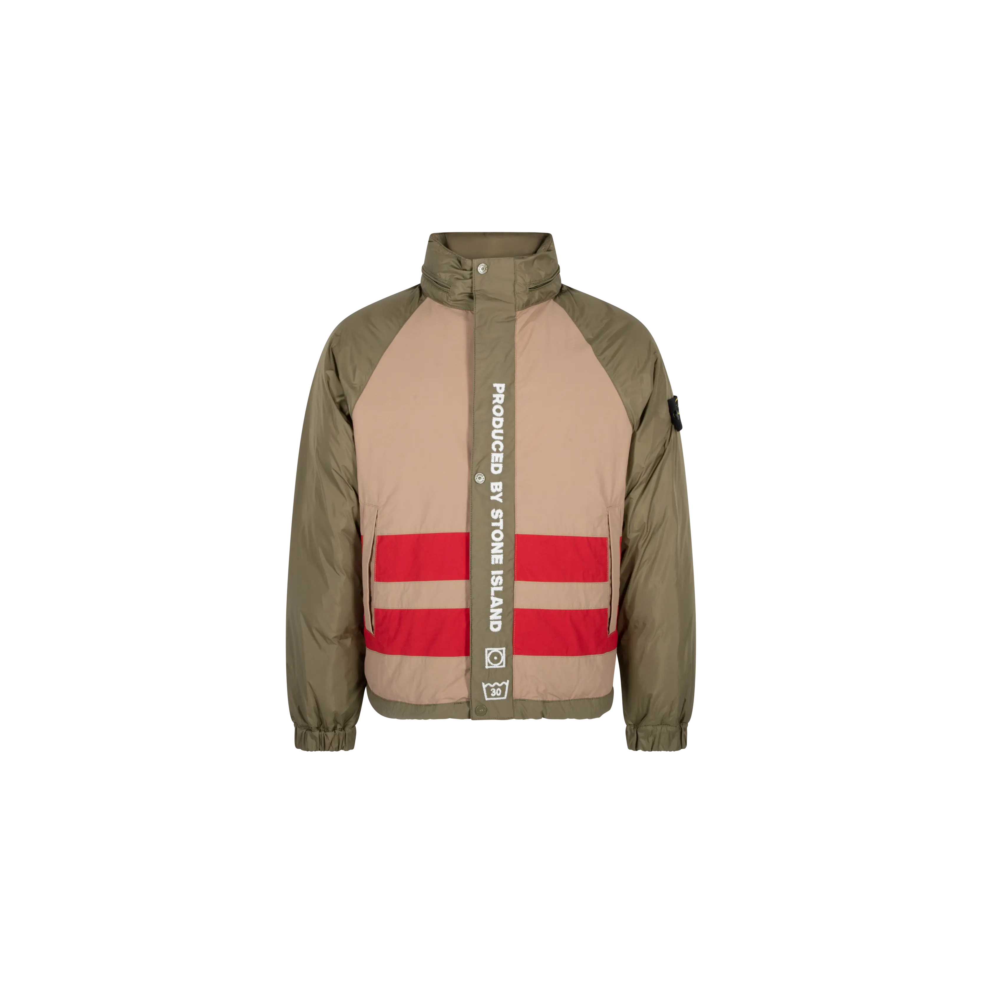 Supreme Stone Island Reversible Down Puffer Jacket "Olive" SU633
