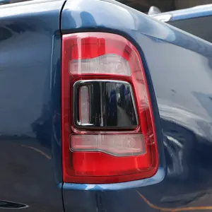 Rear Tail Light Lamp Cover Trim Panel, Perfect Fit Car Accessories for 2018+ Dodge RAM Vehicles, Auto Parts Accessories Truck Automotive