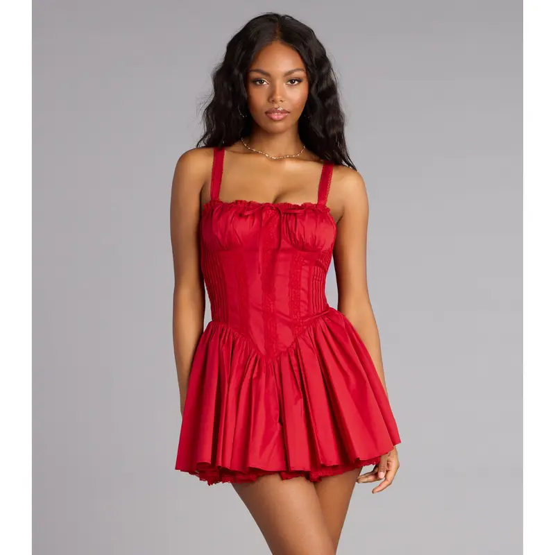 Lace Corset Dress - TikTok Shop