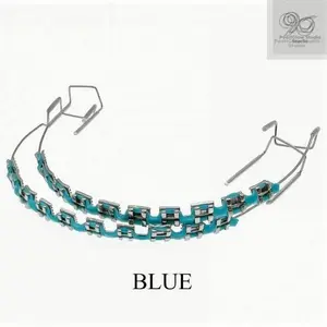 ColorfulTemporaryToothBracesKitwithMetalBracketOralSteeloralusestainlesssteeltemporaryveneermetaldentalbracedurabledentalmaterialFathersdaygift