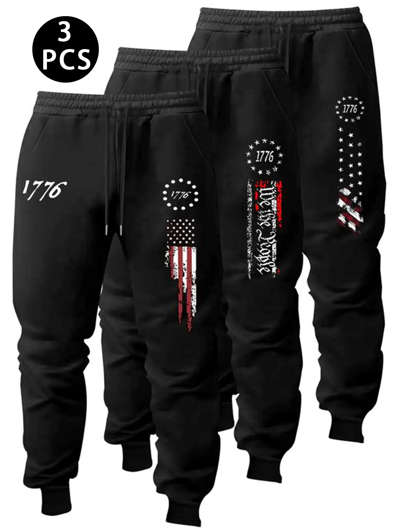 Men's Casual Athletic Running Pants, Tracksuit Bottoms, Elastic Waist Design, Multiple Colors Available, Street American Style, Suitable for Daily Wear and Sports Activities