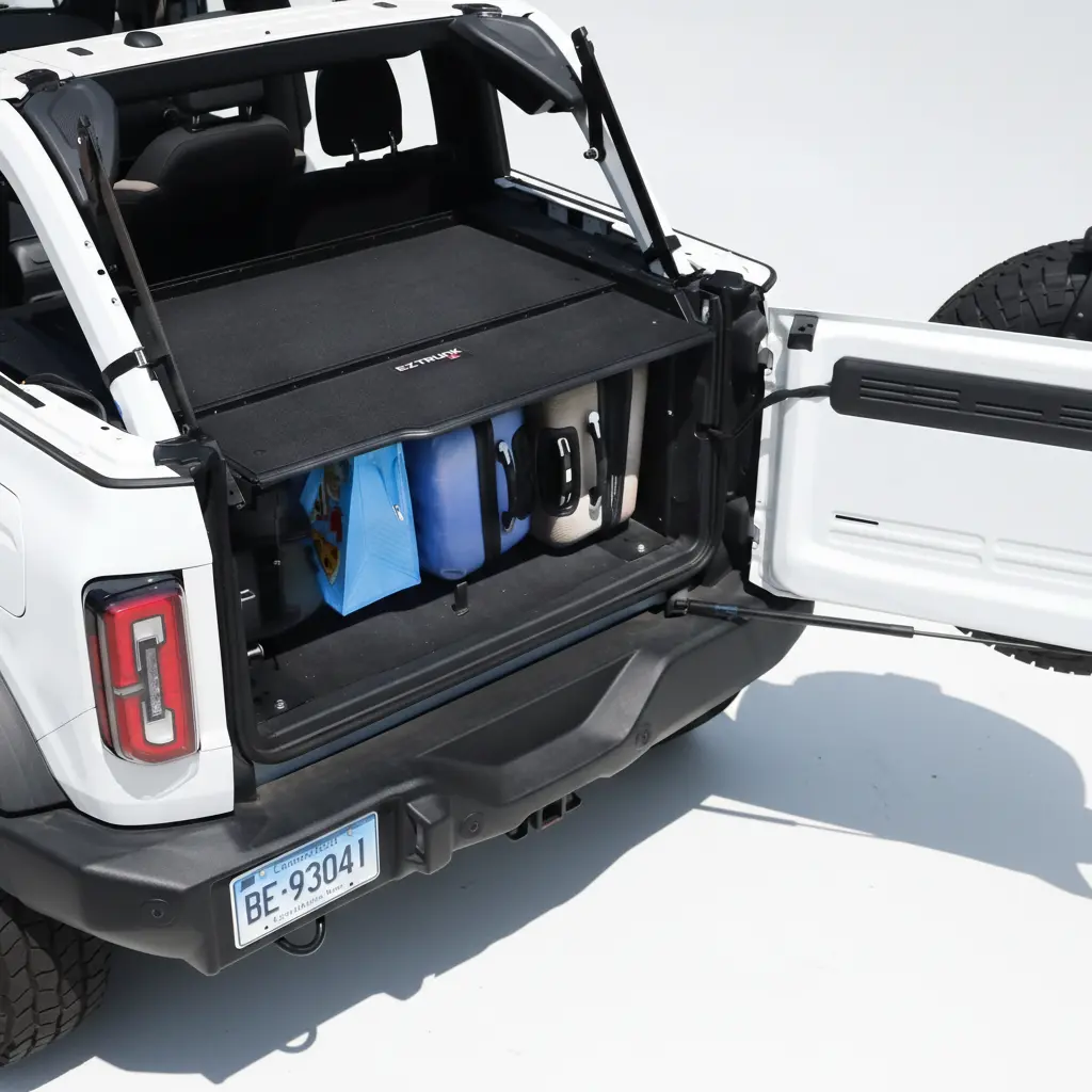 Extreme EZTRUNK Full-Size Folding Security Trunk for Jeep and Bronco