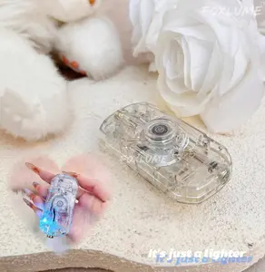 Easter Offers Activities!  limited edition, creative sticker lighter,spinning top lighter, with DIY stickers, windproof ignition, astress-relieving and portable trendy lighter.