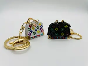 Luxury Handbag Charm Keychain