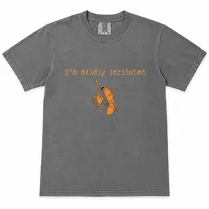 I'm Mildly Irritated Marcus The Worm Shirt Marcus The Worm Meme Shirt Brain Rot Robert Help Marc Classic Fit Cotton T-Shirt