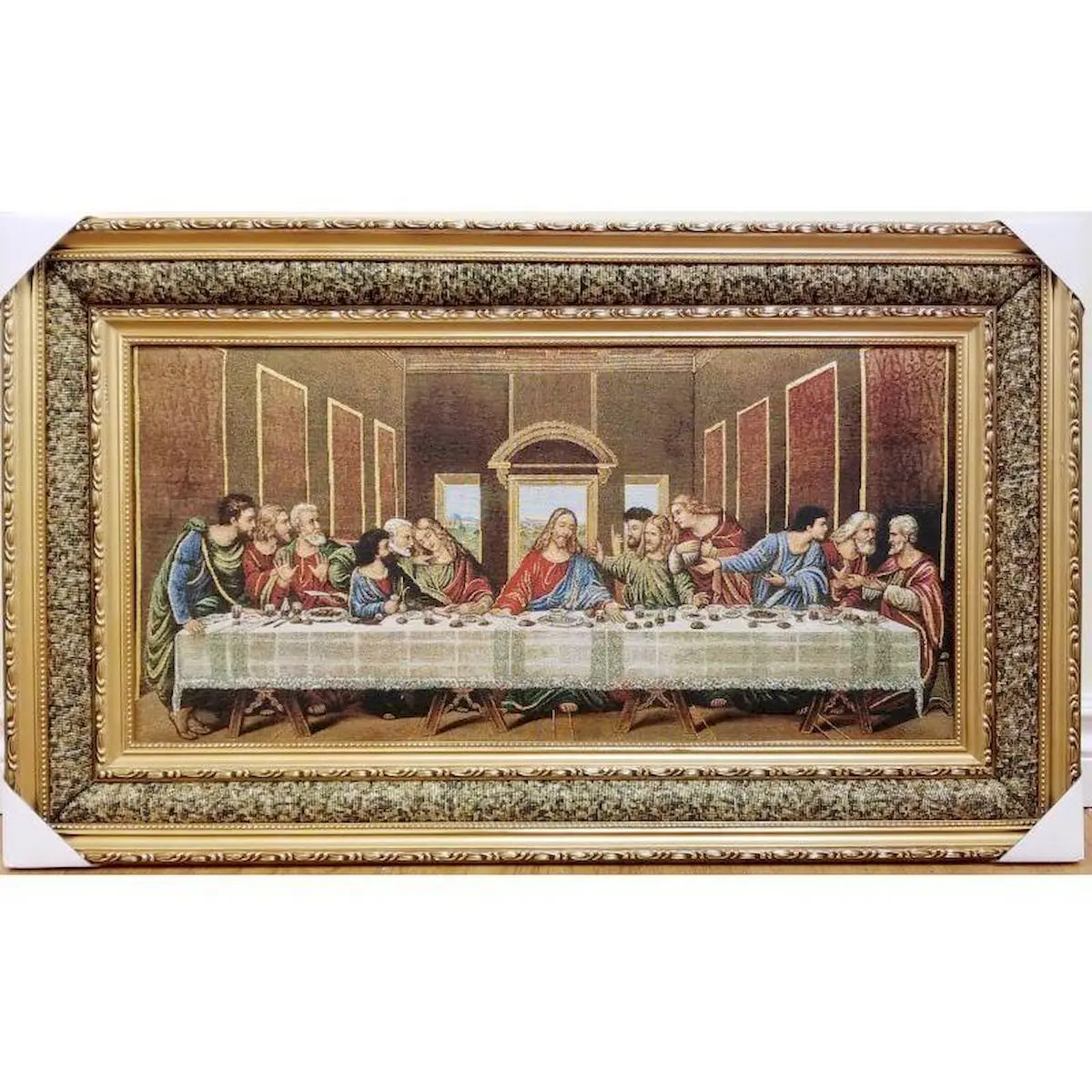 The Last Supper Framed Tapestry